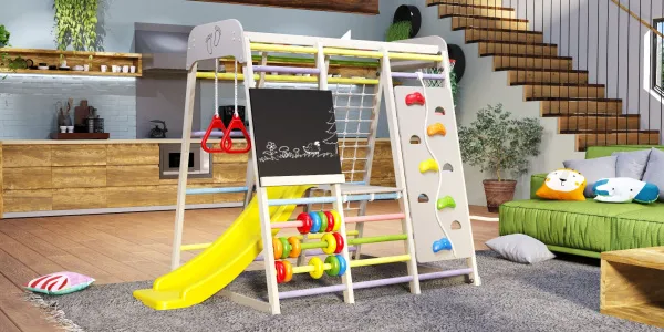 Детская игровая площадка Савушка Непоседа 3 soft