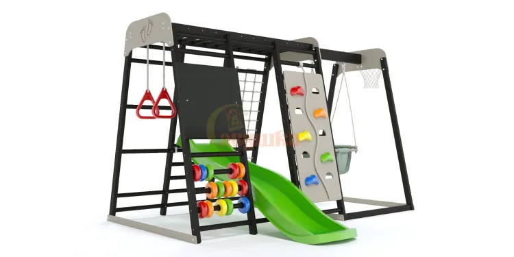Детская игровая площадка Савушка Непоседа 9 nero