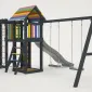 Детская площадка Савушка 6 (BLACK EDITION)