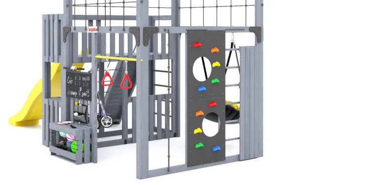 Детская площадка Савушка КУБ-3 (Серый)