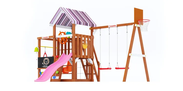 Детская площадка Савушка TooSun (Тусун) 12 (розовый)