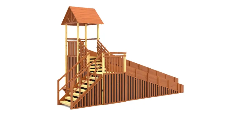 Зимняя горка Савушка Зима 13/1 с лавочкой