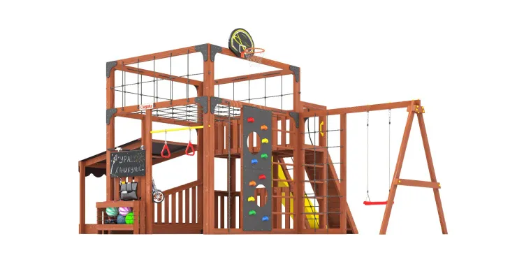 Детская площадка Савушка КУБ-5 (Махагон)