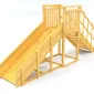 Зимняя горка Савушка Зима Wood 2 (скат 3м)