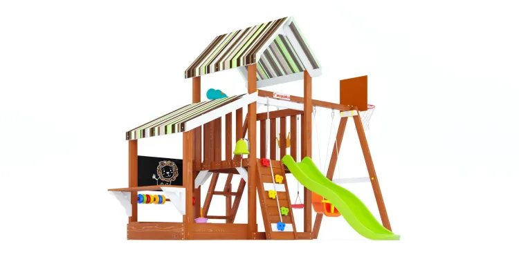 Детская площадка Савушка TooSun (Тусун) 10 (салатовый) Детская площадка Савушка TooSun (Тусун) 10 (салатовый)