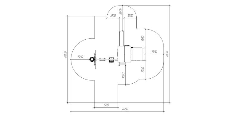 Детская площадка Савушка TooSun (Тусун) 10 (синий)