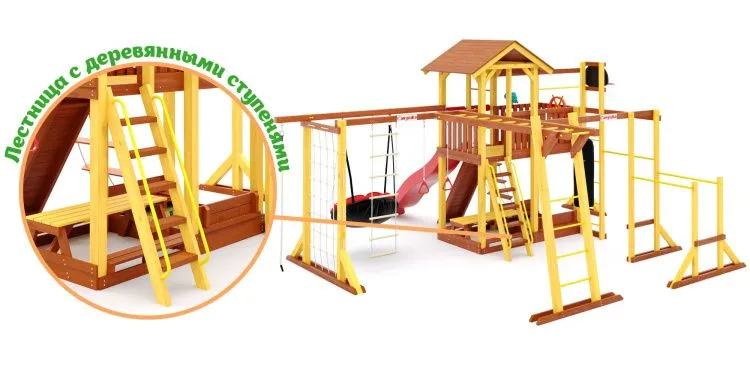 Детская площадка Савушка Семейная COMFORT