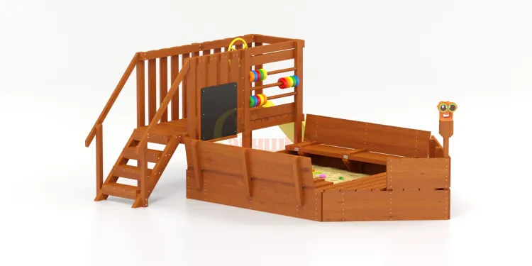 Игровой комплекс Песочный дворик Савушка-4 Игровой комплекс Песочный дворик Савушка-4