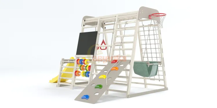 Детская игровая площадка Савушка Непоседа 6 oak