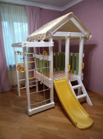 Игровой комплекс Савушка Baby 12 оливковый