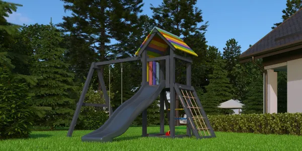 Детская площадка Савушка 7 (BLACK EDITION)