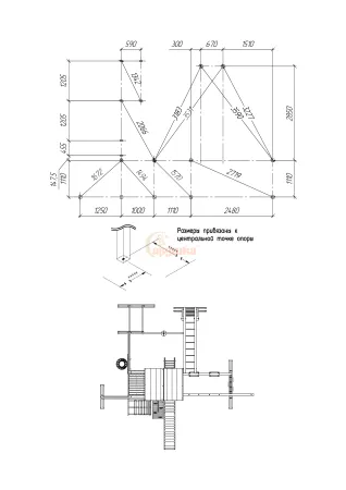 Детская площадка Савушка 2 (BLACK EDITION) Детская площадка Савушка 2 (BLACK EDITION)