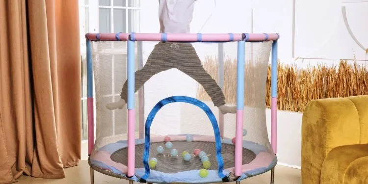 Батут детский DFC A.KOU KIDS 48" (122 см) с сеткой