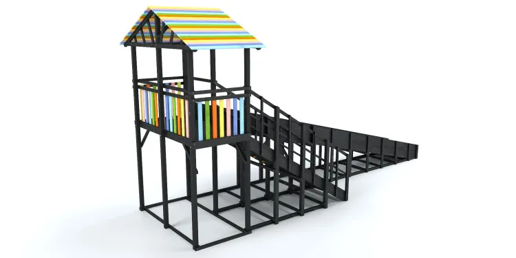 Зимняя горка Савушка Зима 8/1 (Black)