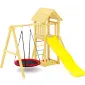Детская площадка Савушка Мастер 7 с качелями Гнездо