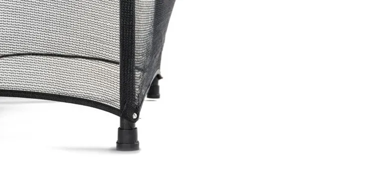 Батут DFC JUMP KIDS 55" (красный с желто-синими стойками)