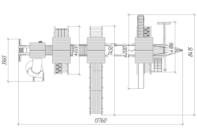 Детская площадка Савушка 9 (BLACK)