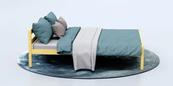 Кровать Савушка-09 полутороспальная 120х200, WOOD (без окрашивания) Кровать Савушка-09 полутороспальная 120х200, WOOD (без окрашивания)