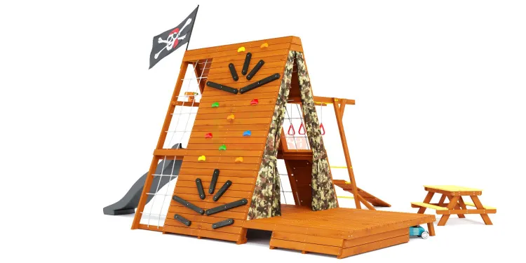 Спортивный домик Савушка База-5 (Милитари) со столиком