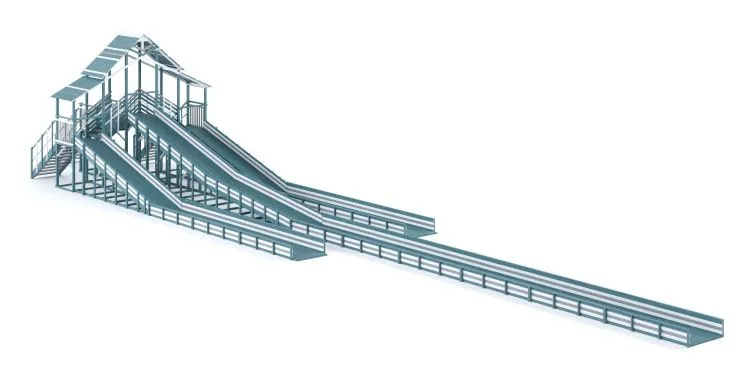Зимняя горка Савушка Зима 11/1 (Серый Индиго)