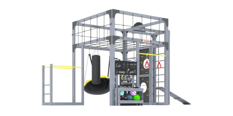 Детская площадка Савушка КУБ-2 (Серый)