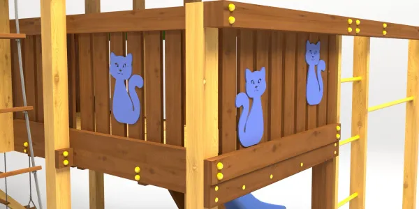 Декоративный элемент Кошка