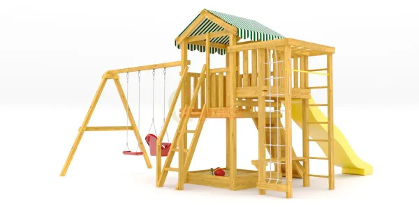 Детская площадка Савушка Мастер 3 Plus (горка 3 метра)