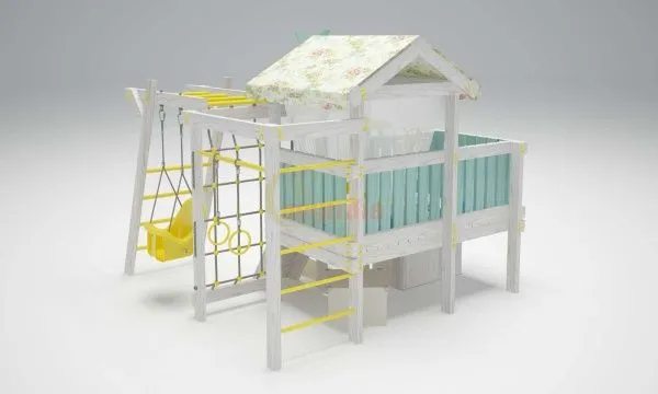 Игровой комплекс Савушка Baby 2 голубой