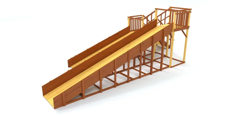 Зимняя горка Савушка Зима 7