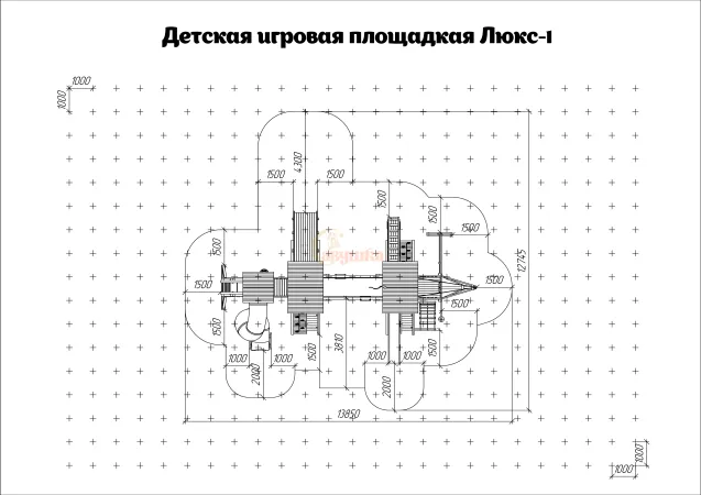 Детская площадка Савушка Люкс 1