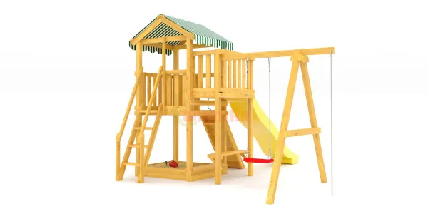 Детская площадка Савушка Мастер 1 ® Plus (горка 3 метра)