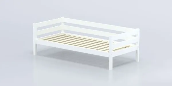 Кровать Савушка-02, 1-ярусная, 80х160, WHITE (белый)