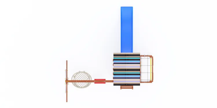 Детская площадка Савушка TooSun (Тусун) 8 (синий)