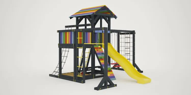 Детская площадка Савушка 3 (BLACK)