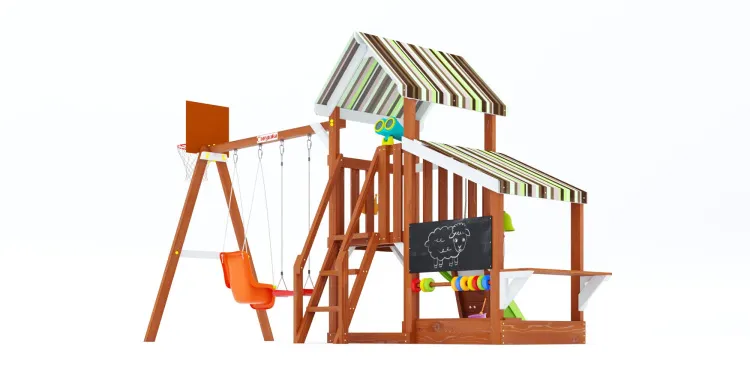 Детская площадка Савушка TooSun (Тусун) 10 (салатовый) Детская площадка Савушка TooSun (Тусун) 10 (салатовый)