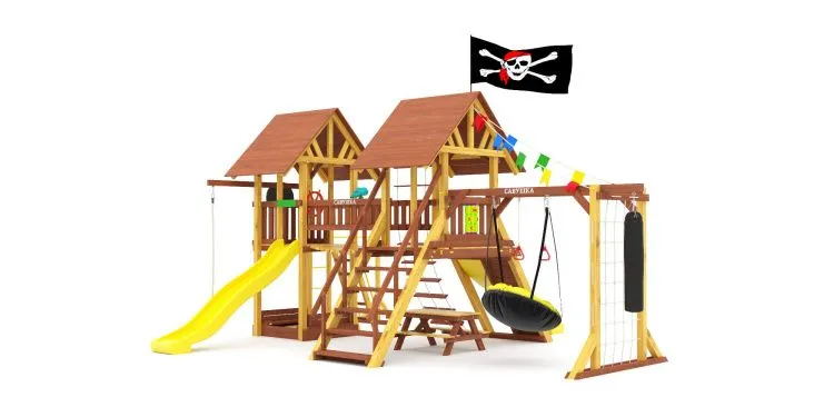 Детская площадка Савушка Люкс 9 COMFORT Детская площадка Савушка Люкс 9 COMFORT