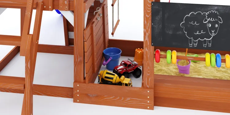 Детская площадка Савушка TooSun (Тусун) 9 (синий)