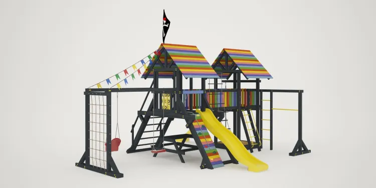 Детская площадка Савушка 1 (BLACK) Детская площадка Савушка 1 (BLACK)