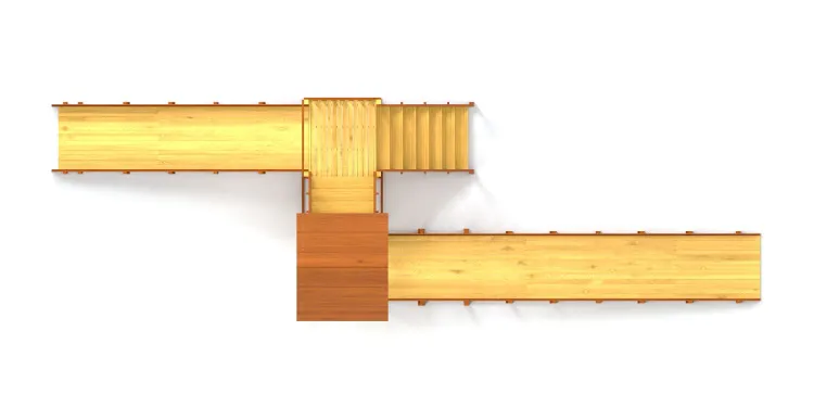 Зимняя горка Савушка Зима 7/3