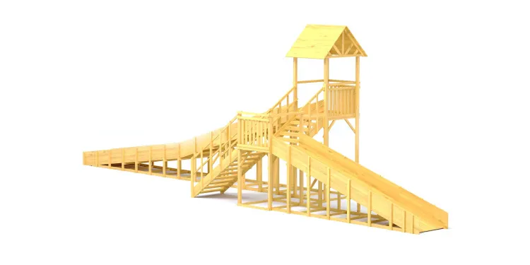 Зимняя горка Савушка Зима Wood 9/3