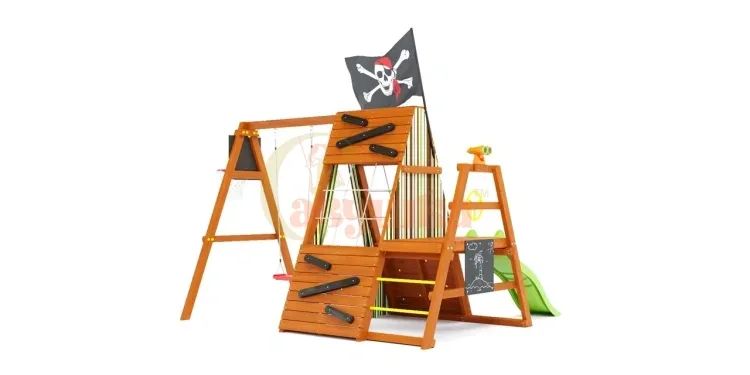 Спортивный домик Савушка База Mini - 2 с качелями