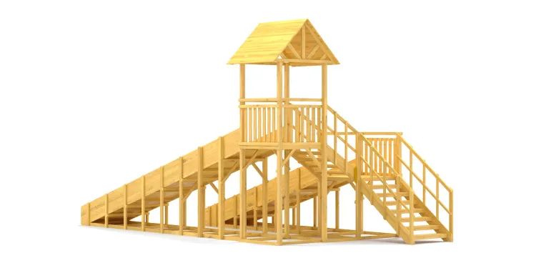 Зимняя горка Савушка Зима Wood 7/2 Зимняя горка Савушка Зима Wood 7/2