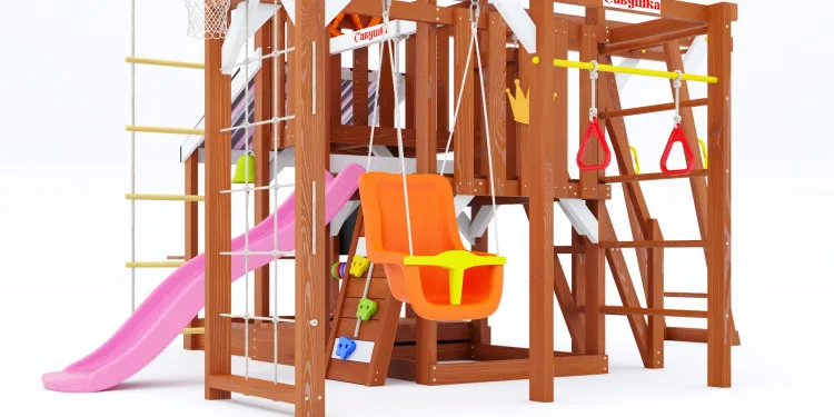 Детская площадка Савушка TooSun (Тусун) 14 (розовый)