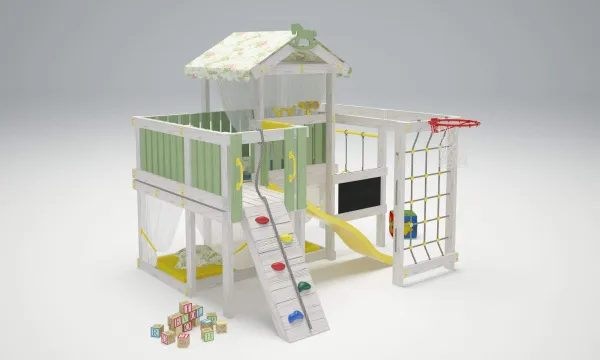 Игровой комплекс Савушка Baby 8 оливковый Игровой комплекс Савушка Baby 8 оливковый