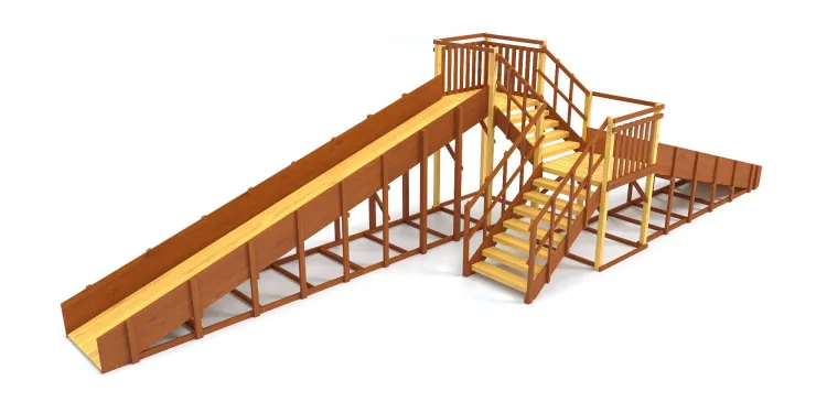 Зимняя горка Савушка Зима 7/1