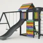 Детская площадка Савушка 6 (BLACK EDITION)