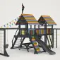 Детская площадка Савушка 1 (BLACK EDITION)