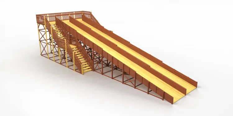 Зимняя горка Савушка Зима 12/1