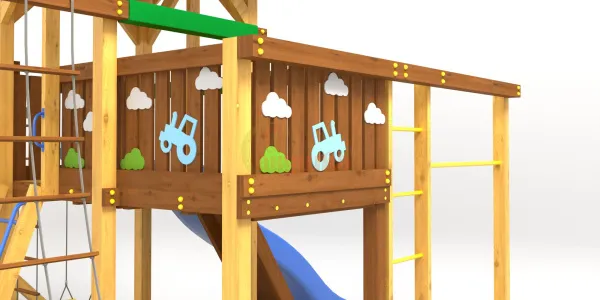 Декоративный элемент Трактор