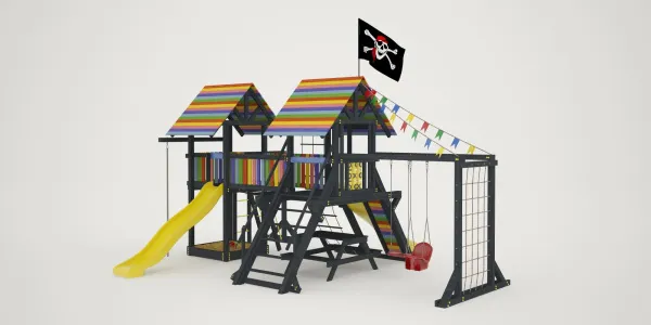 Детская площадка Савушка 1 (BLACK)